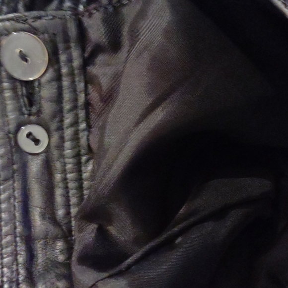 Vintage design assets size 10 high waisted leather pants - Picture 10 of 11